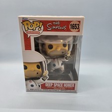 DEEP SPACE HOMER • Funko Pop #1653 Figura Vinilo Televisión Los Simpson NUEVO EN CAJA
