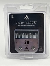 New Andis CeramicEdge Detachable Clipper Blade Size 30 64260 1/50" 0.5 mm