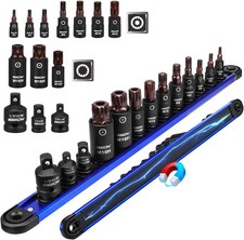 Triple-square Spline Bit Socket Set 13-piece Socket Set With Magnetic Socket Triple-square Spline Bit Socket Set 13-piece Socket Set With Magnetic Socket