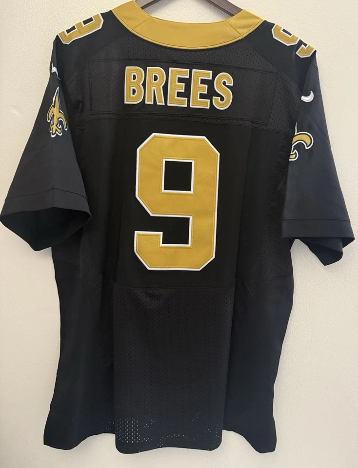 CAMISETA DE FÚTBOL AMERICANO DE LA NFL DE LOS SAINTS DE LOS NUEVOS ORLEANS DE LOS DREW BREES NIKE PARA HOMBRE TALLA 48/Grande Foto 2 de 4