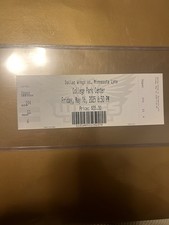 PAIGE BUECKERS WNBA DEBUT TICKET FULL STUB 2025 DALLAS WINGS VS MINNESOTA LYNX