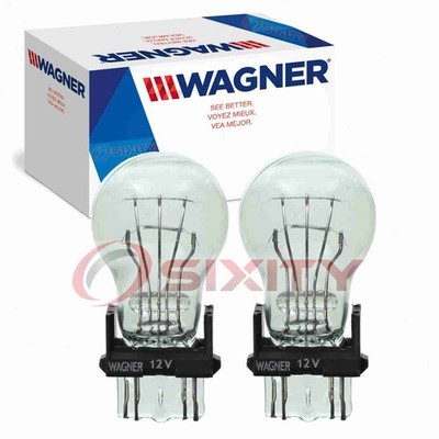 2 pc Wagner Daytime Running Light Bulbs for 2006-2008 Pontiac Solstice on