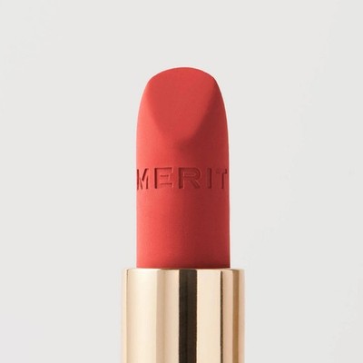MERIT Lipstick zoomed in Shade Court