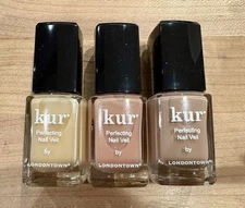 Londontown Kur Perfecting Nail Veil Lot Full Size #2 #5 #6