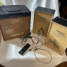 vintage rare Soundesign cassette AM-FM stereo receiver, remote works