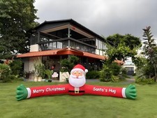10 FT Christmas Blow Up Yard Decorations, Christmas Santa Inflatable Outdoor ...