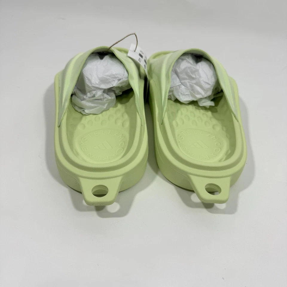 Stella McCartney x Adidas Mujer Talla 8 Halo Carbono Verde Claro Toboganes JI1217 Foto 3 de 4