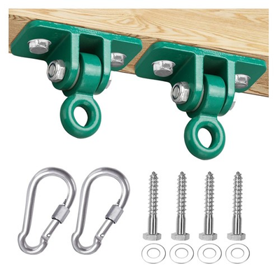 #ad Sturdy Swing Hangers with Custom Washers for Ultimate Smoothness Green 2 Pack $33.99