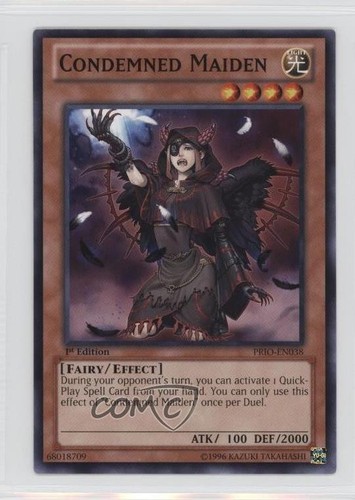 Condemned Maiden 1st Ed. YuGiOh Primal Origin #PRIO-EN038 6o2
