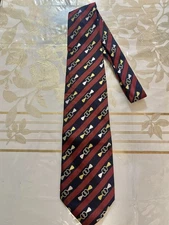 Tie - 100% Silk - Italy - Pim Bev Can necktie Italy