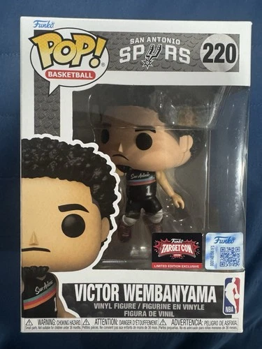 Funko Pop! Vinyl: NBA Spurs Victor Wembanyama #220 Target Con 2026 Exclusive