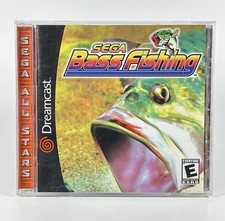 Sega Bass Fishing Sega All Stars Sega Dreamcast CIB Complete Tested Working