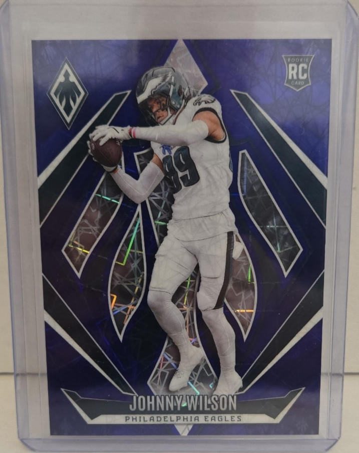 Johnny Wilson [Blue Lazer] #206 2024 Panini Phoenix /125