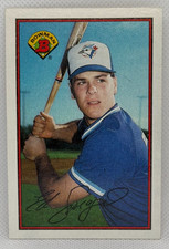 1989 Bowman Rookie MLB Baseball Card Ed Sprague Rookie Toronto Blue Jays #252 NM