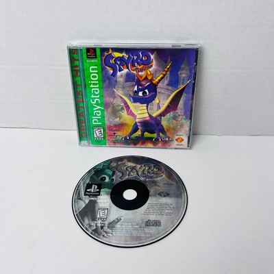 Spyro the Dragon Greatest Hits PlayStation 1 PS1 Video Game Complete