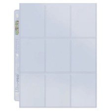 Lot of 10 Ultra Pro Platinum Sports Card Sheets Hologram 9-Pocket Pages NEW