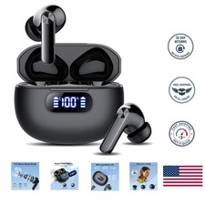 Wireless Sport Earbuds with LED Display - 48H Playtime Waterproof Design