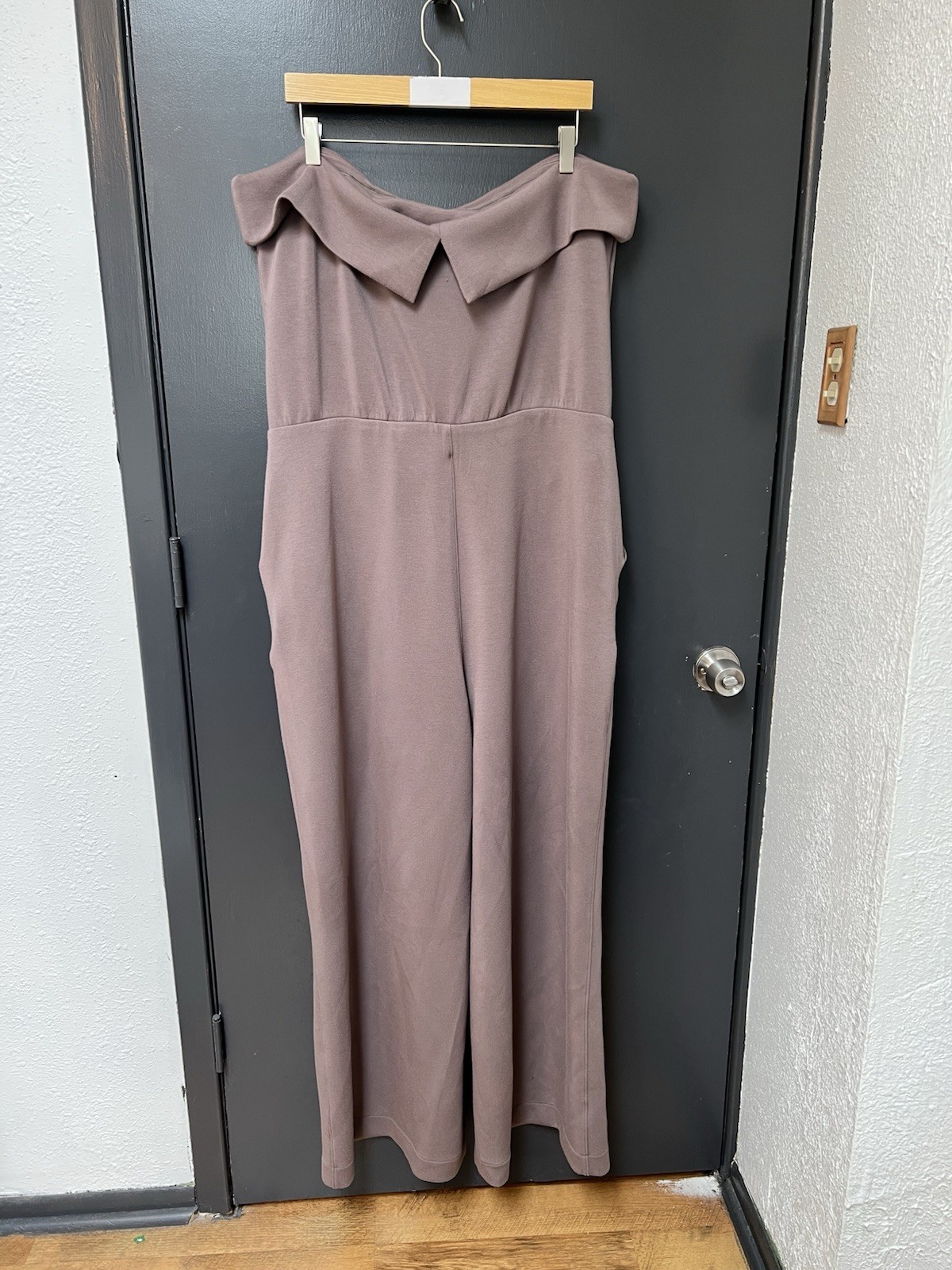 Spanx 50771R AirEssentials Strapless Jumpsuit in Smoke Aireluxe 2X Regular