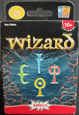 Wizard von Amigo Kartenspiel Travel Box ab 10 Jahren Neu Reisespiel 3-6 Spieler