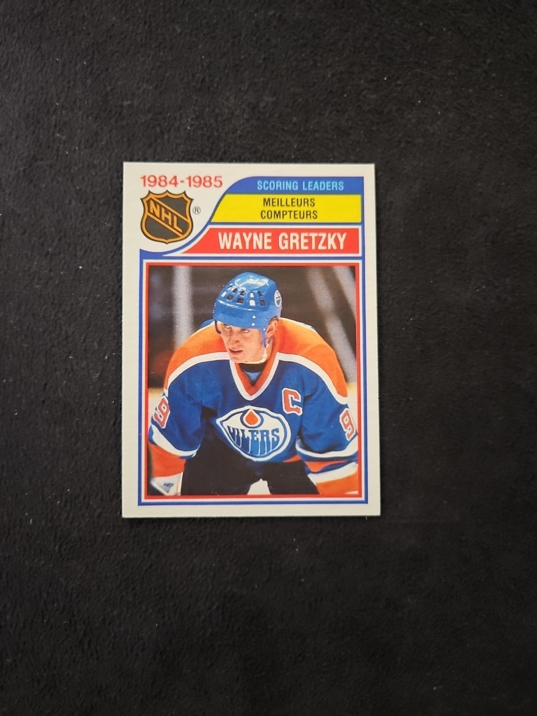 🏒1985-86 O-Pee-Chee #259 Scoring Leader Wayne Gretzky🏒Near Mint or Better🏒A