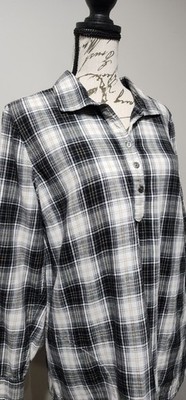 J. Jill Womens Long Sleeve Plaid Petite Large Has Pockets! Cotton, Soft & Comfy!
