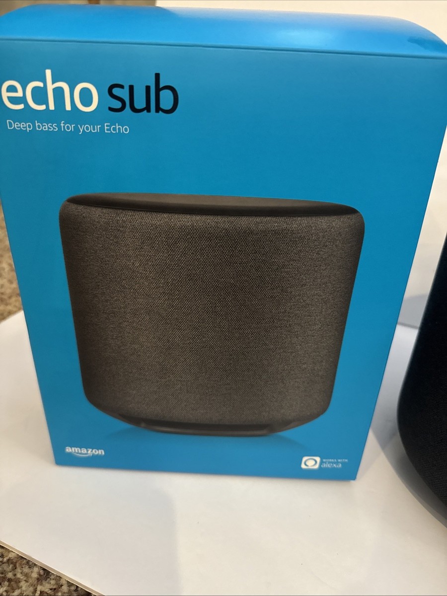 Amazon Echo Sub 100W Smart Subwoofer Alexa Speaker | eBay