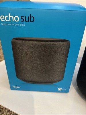 Amazon Echo Sub 100W Smart Subwoofer Alexa Speaker | eBay