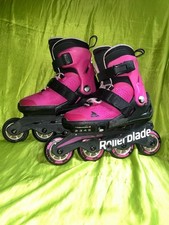 Rollerblade Microblade G Youth Inline Roller Skates Ajustable Size 4-7 Pink