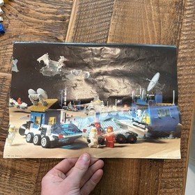 1980 LEGO 6970 BETA-1 COMMAND BASE LOT W/ CASE