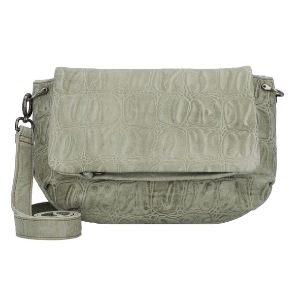 FredsBruder Crolinchen UmhäNgetasche Leder 26Cm #Fsb-257-3623B (Powder Green)-image