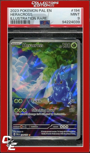 Heracross graded PSA 9 for sale on eBay