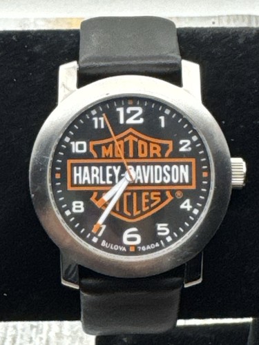 Harley Davidson By Bulova 38mm Men’s Watch, New Battery