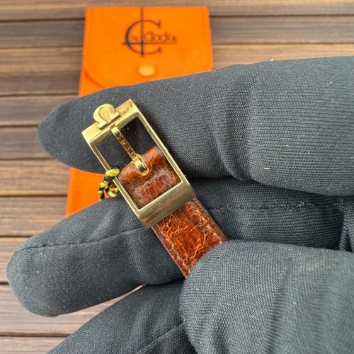Women's Watch OMEGA De Ville Fuego Aztec Steel/Gold 9kt 28x23mm Calibre 485 - Picture 7 of 18