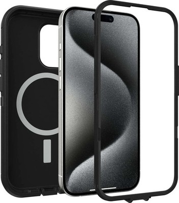 Otterbox Defender XT geeignet für iPhone 15 Pro Max Tasche ProPack - Schwarz
