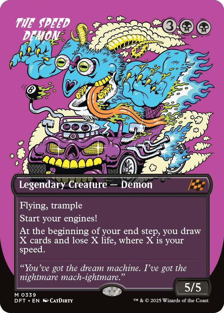 The Speed Demon (Borderless) - DFT 339 NM - Aetherdrift