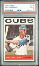 1964 TOPPS #175 BILLY WILLIAMS PSA 9