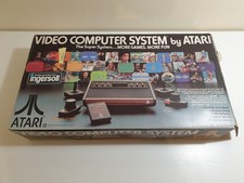 Atari Video Computer System (VCS/2600) "Light Sixer" Konsole 🟩 (Boxed)