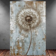 LEINWAND BILD ER XXL ABSTRAKT STILLLEBEN PUSTE BLUME LÖWENZAHN WAND POSTER P1810