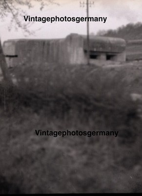 Z5113 Negativ Bunker Shelter Festung Fort