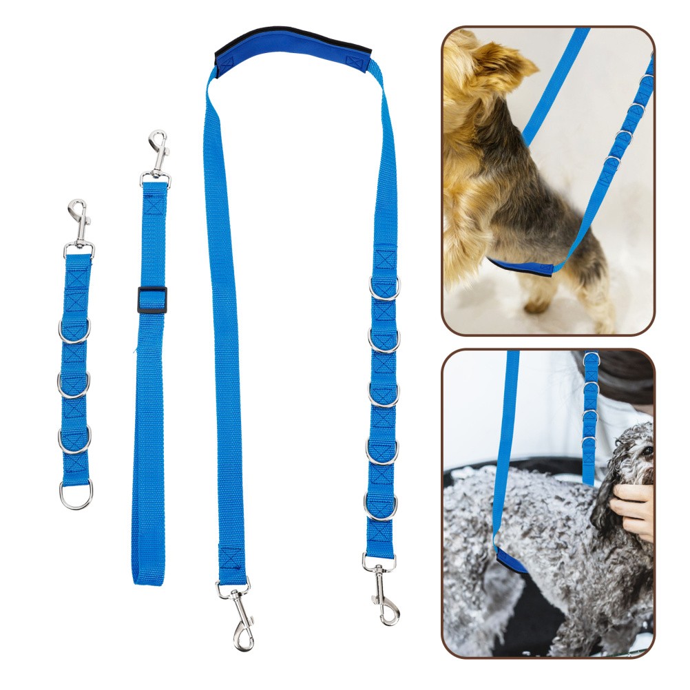 3 Pezzi Imbracatura Toelettatura Cani Accessori per Animali Domestici per Cani Cinghia di Ritenzione