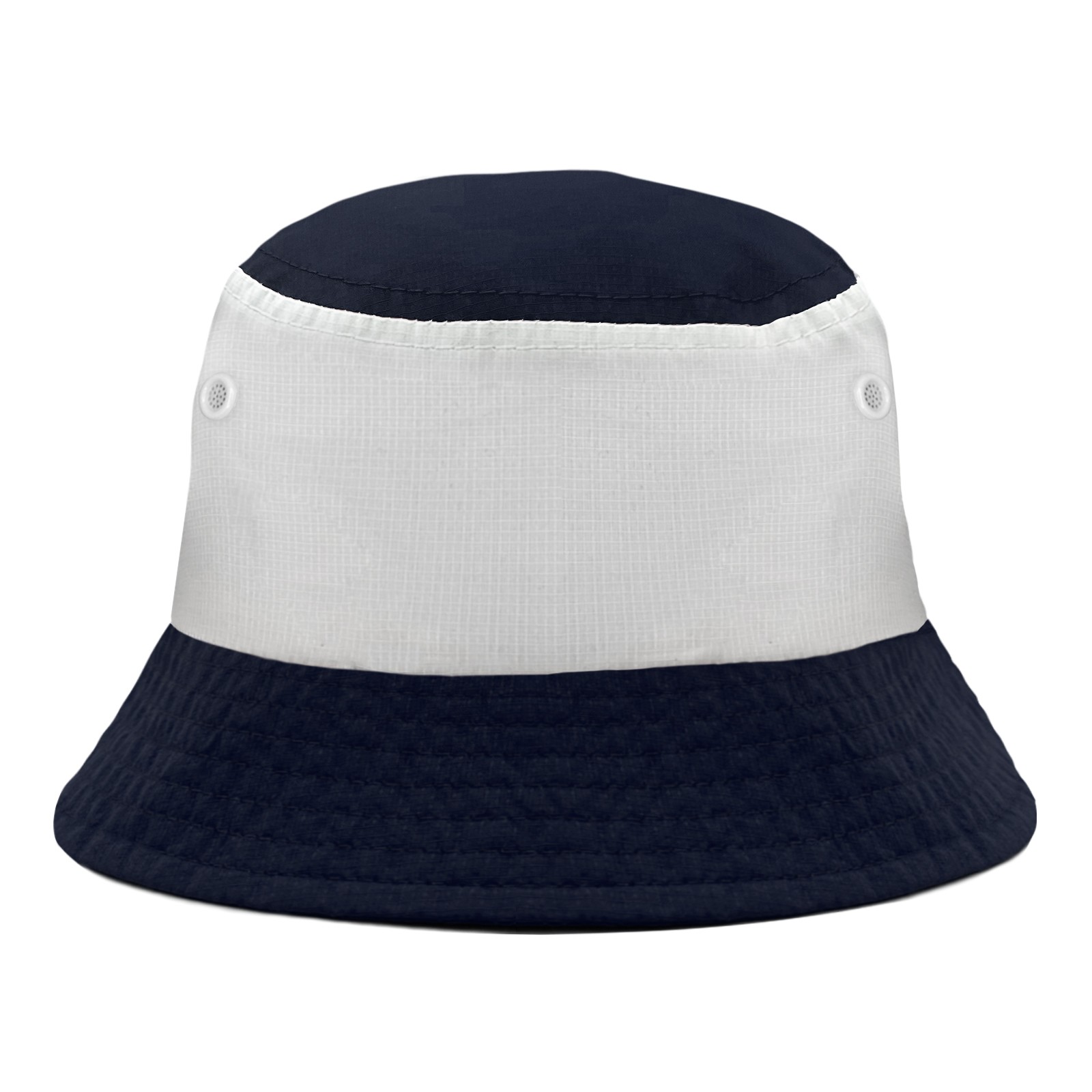 Fan Originals Bucket Hat Tricolour Navy White Colours