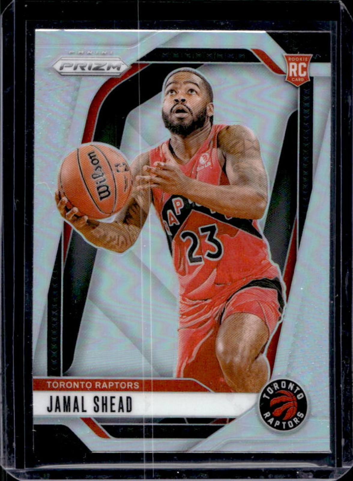 2024-25 Prizm Jamal Shead RC Silver Rookie #241 Raptors