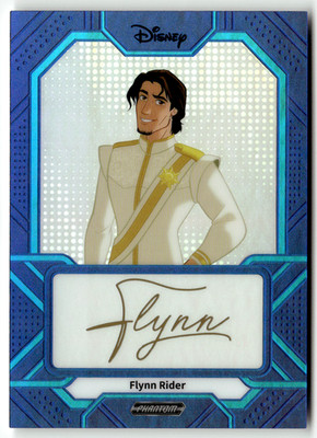 Kakawow Disney Phantom 2025 No. PD-SBU-14 Flynn Rider Script Auto Blue 14/175