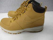 Nike Manoa Boots Water Resistant Wheat Tan Lace Shoes Mens Sz 10