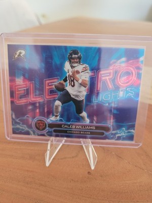 2025 Topps Resurgence NFL Caleb Williams Electro Lights SSP Case Hit