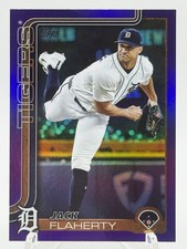 2025 Topps Purple Holo Foil #504 Jack Flaherty 179/250