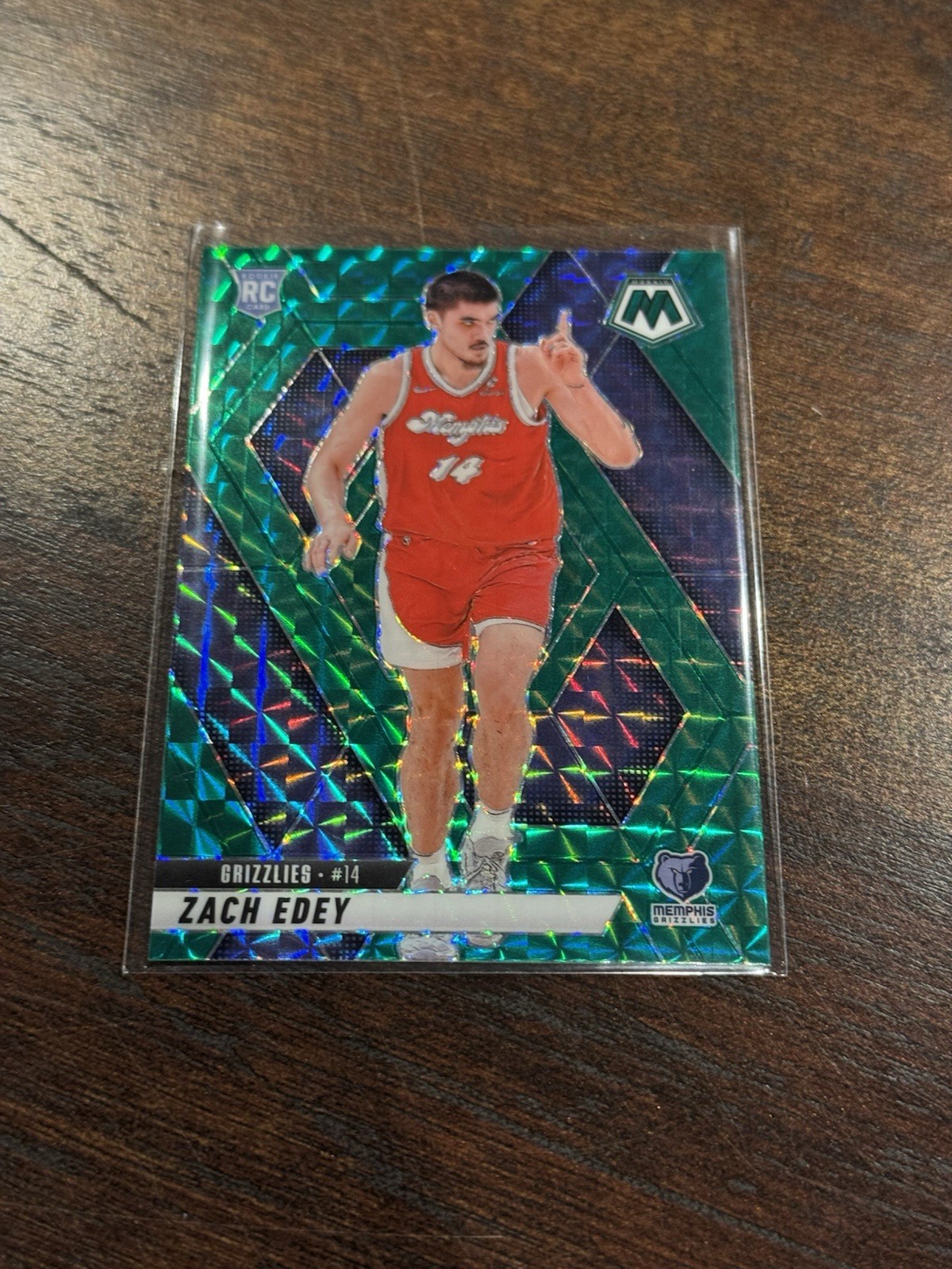 2024-25 Panini Mosaic Green Zach Edey #248