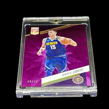 Nikola Jokic Encased LAST ON PRINT NBA Investment Card Nuggets MVP DISPLAY