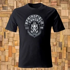 Springfield Armory Logo Men's Black T-shirt