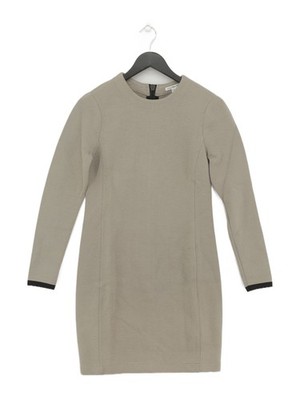 James Perse A-Linien Midikleid in Grau